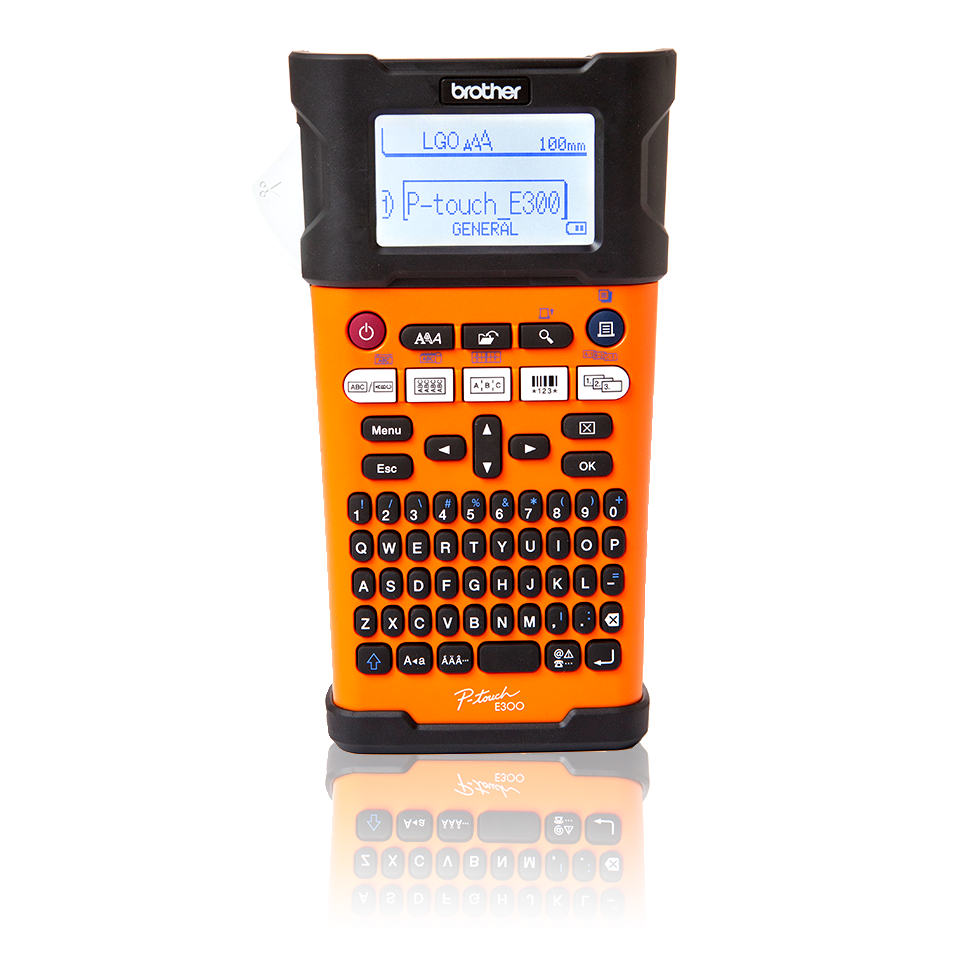 Rotuladora electrónica portátil profesional PTE300VP