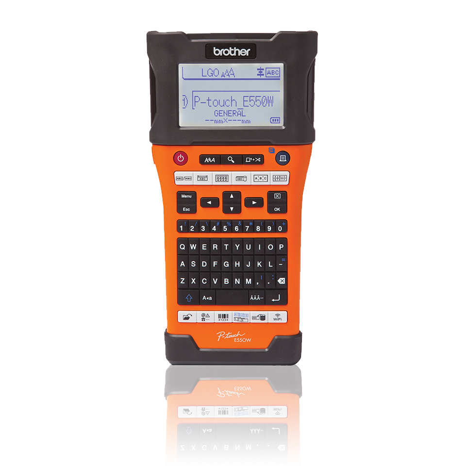 Rotuladora electrónica profesional PTE550WVP