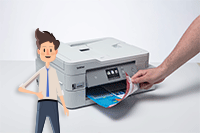 Impresora multifunción tinta DCP-J1100DW All in Box