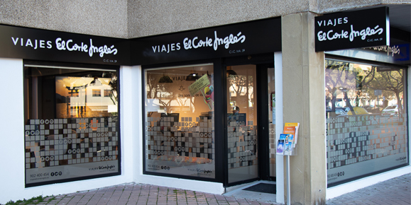 Escaparate Viajes El Corte Inglés