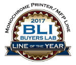 Monochrome printer / MFP Line. Line of the year 2017. BLI
