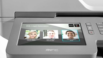 Pantalla personalizable impresora multifunción MFC Brother