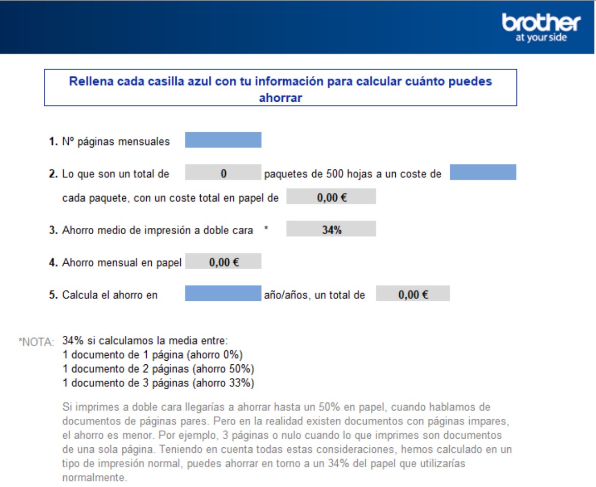 Hoja excel calculadora de ahorro